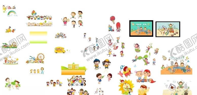 编号：37028204160424223580【酷图网】源文件下载-幼儿园标语幼儿园背景卡通背