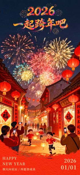 2026跨年活动海报