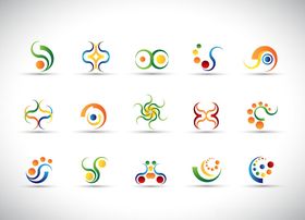 多彩抽象标志设计集合