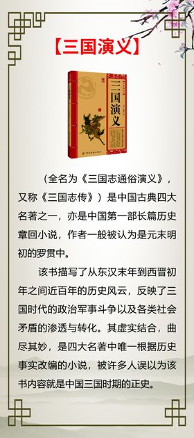 三国演义手抄报