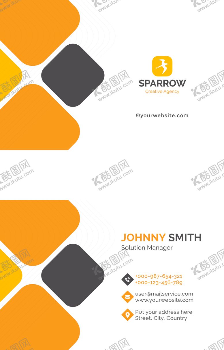 编号：44523010111318061534【酷图网】源文件下载-矢量名片模板