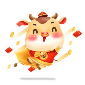 卡通牛