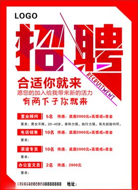 招聘海报