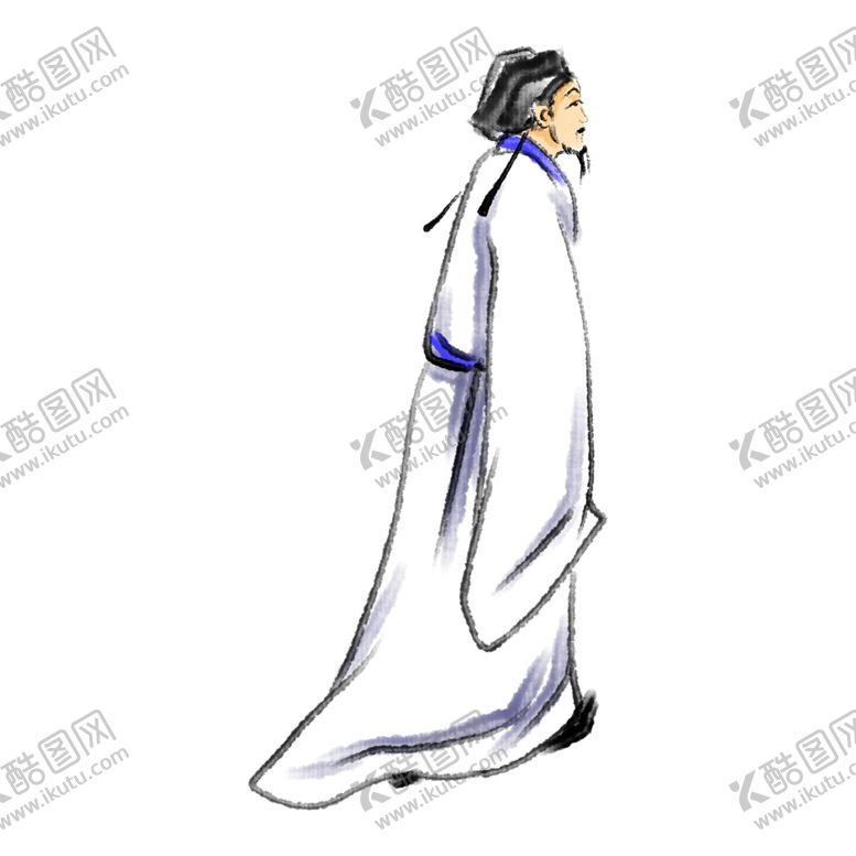 编号：59883910080617559601【酷图网】源文件下载-国学人物插画