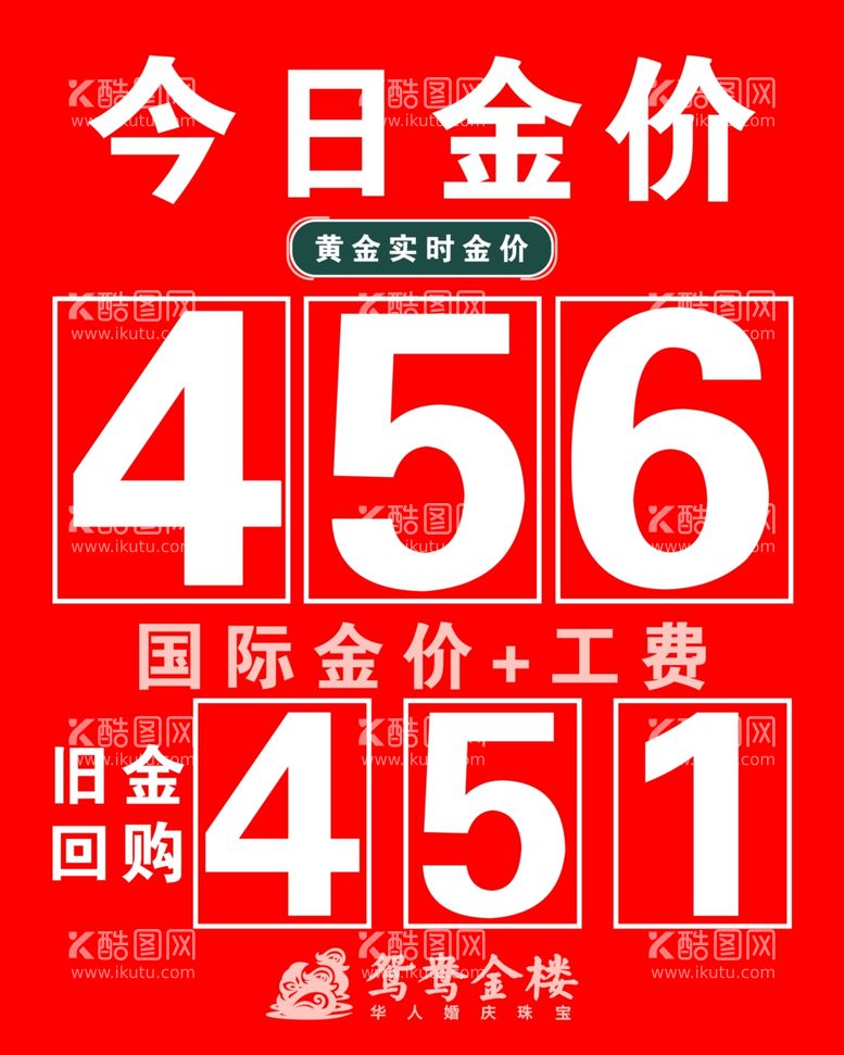 编号：33898811262046412261【酷图网】源文件下载-金价牌