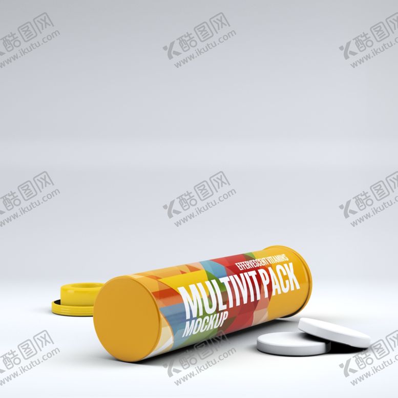编号：55062610230518535783【酷图网】源文件下载-薯片桶装包装贴图样机