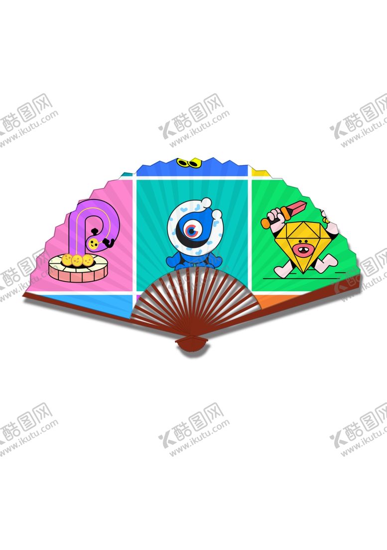 编号：45293912212337046247【酷图网】源文件下载-折扇样机