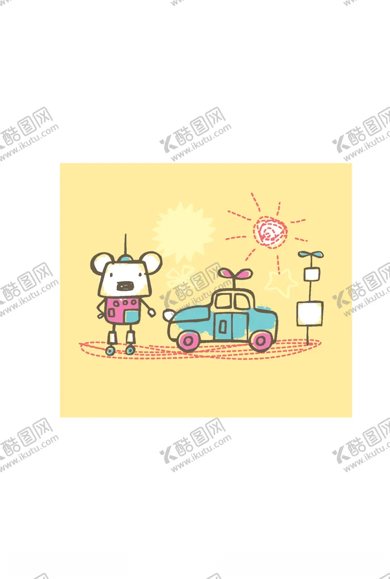 编号：12542506261132326630【酷图网】源文件下载-卡通车