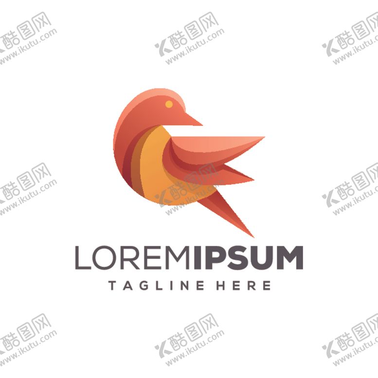编号：74845810272344253061【酷图网】源文件下载-禽类LOGO标志