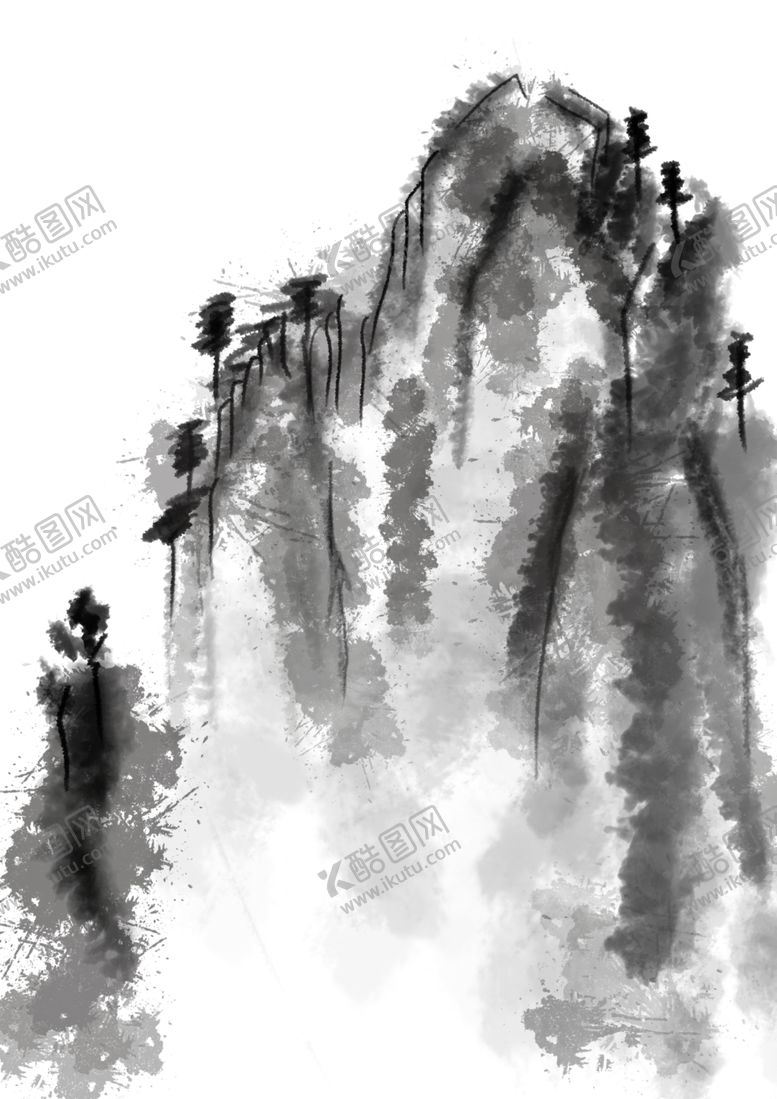编号：96712612050125329614【酷图网】源文件下载-水墨画图片山水风景中国风