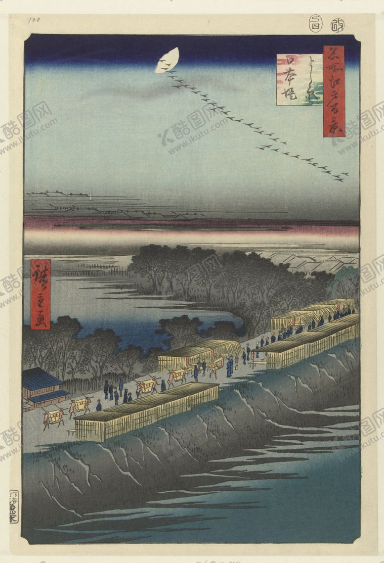 编号：77446809281119174298【酷图网】源文件下载-日本风景浮世绘