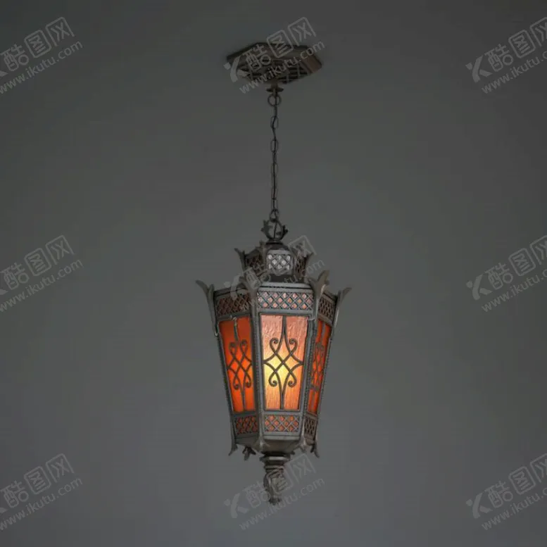 编号：20386402150931514595【酷图网】源文件下载-C4D模型灯