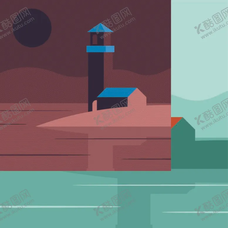 编号：35554312050719471921【酷图网】源文件下载-灯塔风景