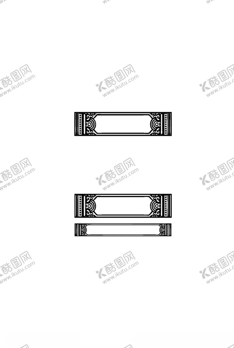 编号：98344304052355239403【酷图网】源文件下载-中西式雕花