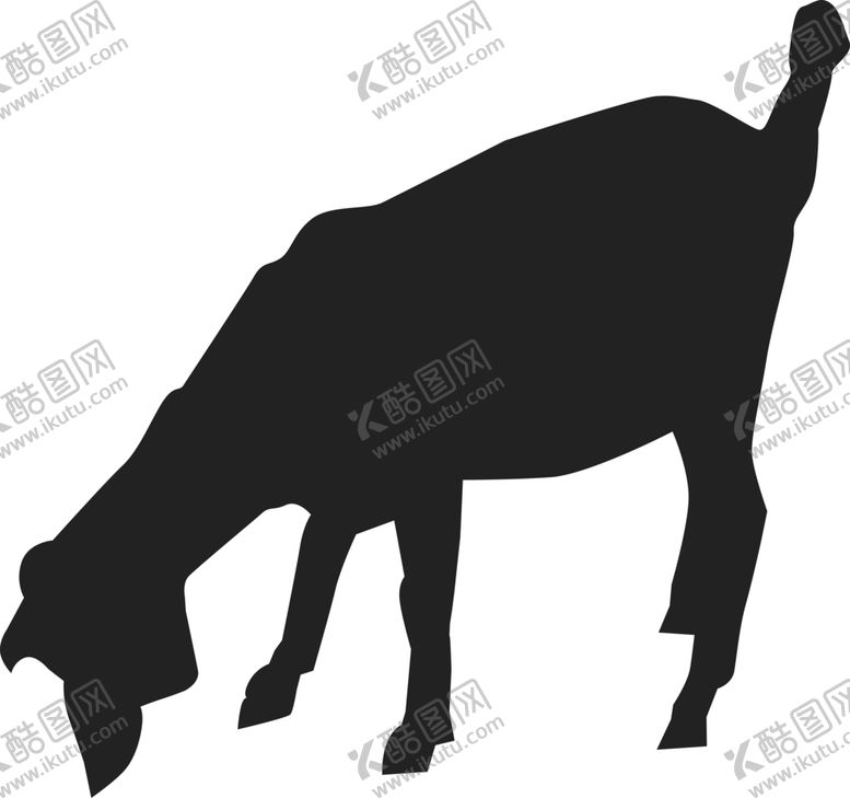 编号：55134006170557254306【酷图网】源文件下载-动物剪影
