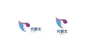 和平鸽logo 标志