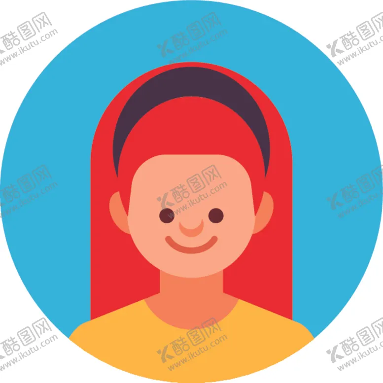 编号：71327501311217367277【酷图网】源文件下载-头像人物平面矢量图标