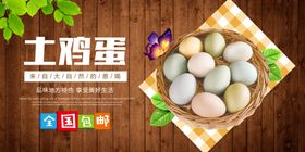 土鸡蛋海报