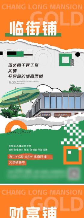 商铺招商系列海报