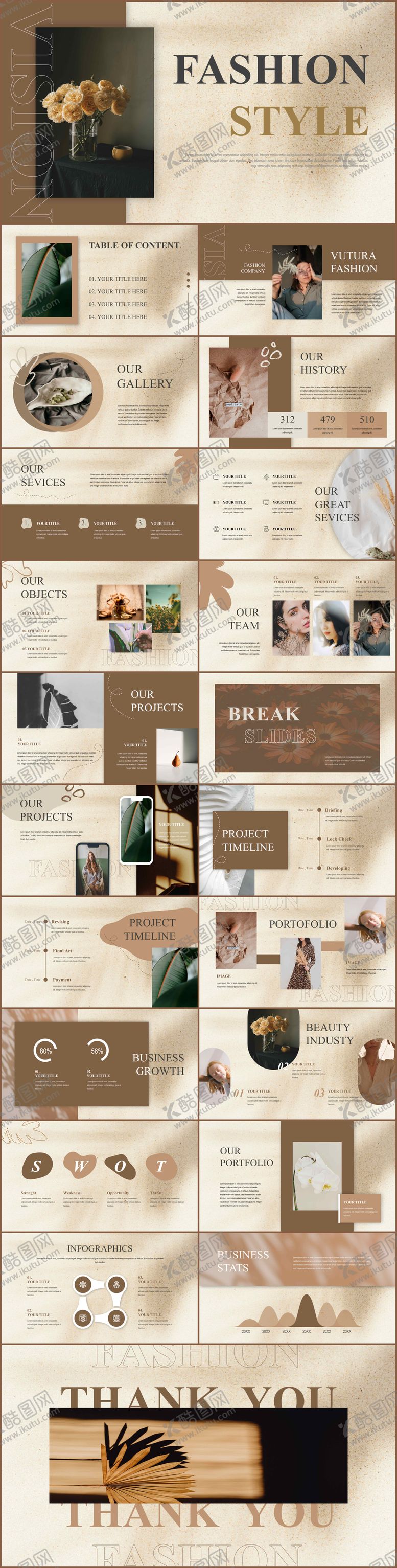 编号：44589102241350006955【酷图网】源文件下载-高端欧美黄色复古风PPT