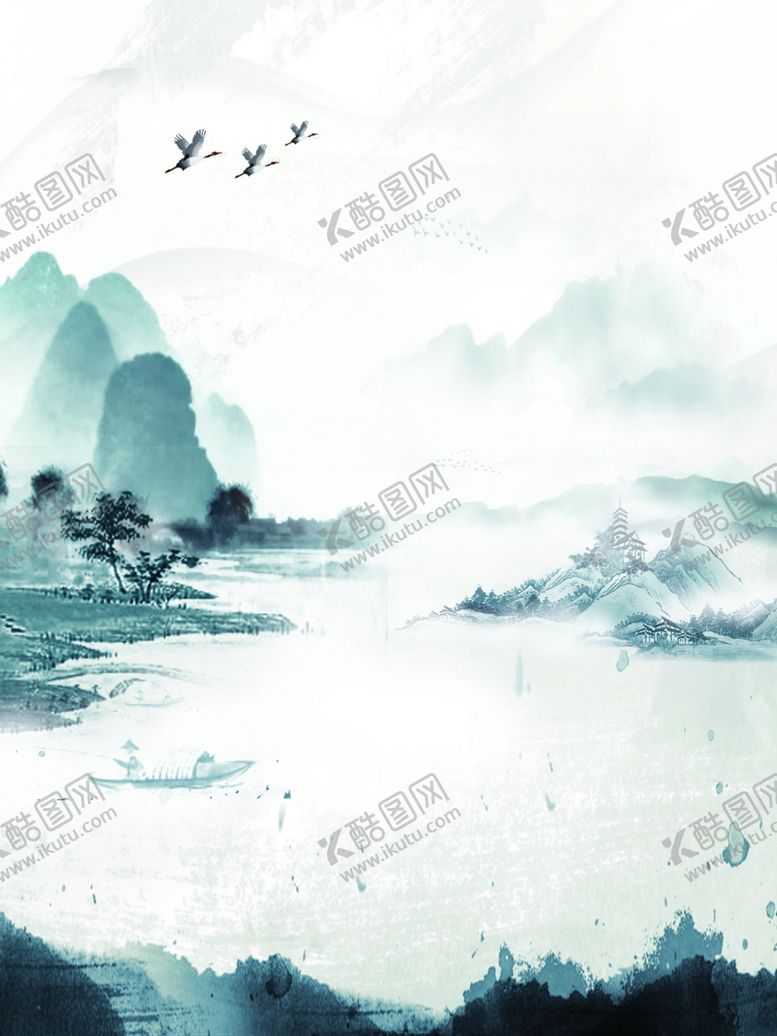 编号：62277904141401442389【酷图网】源文件下载-水墨中国风
