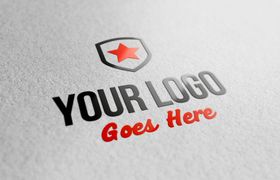 LOGO样机图片贴名素材模板