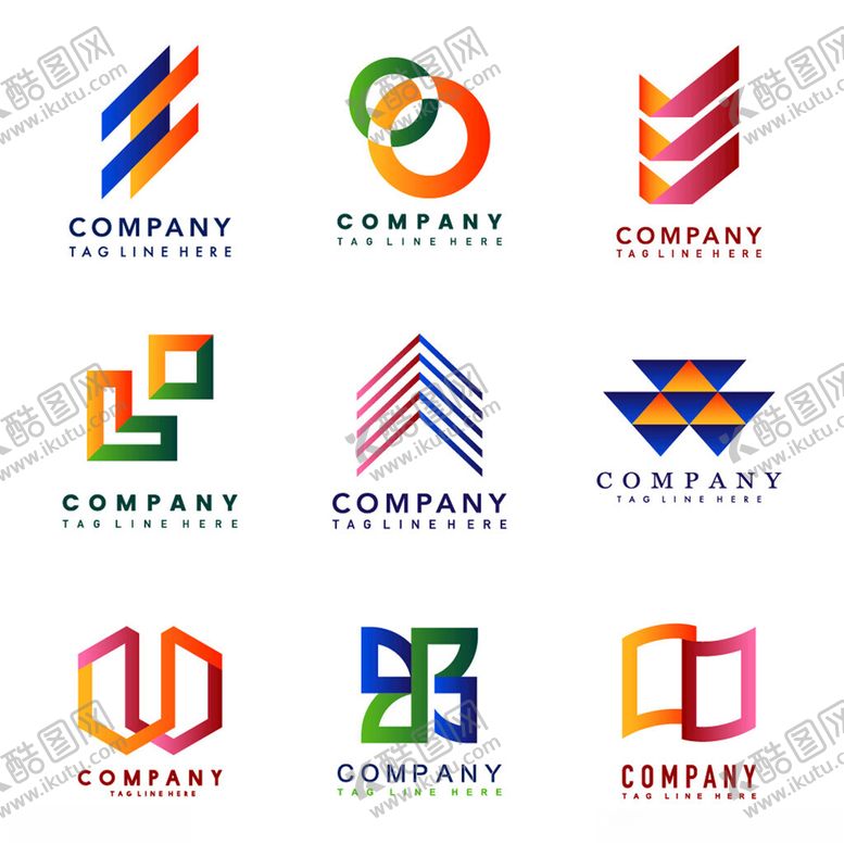 编号：77635702280847214002【酷图网】源文件下载-抽象logo