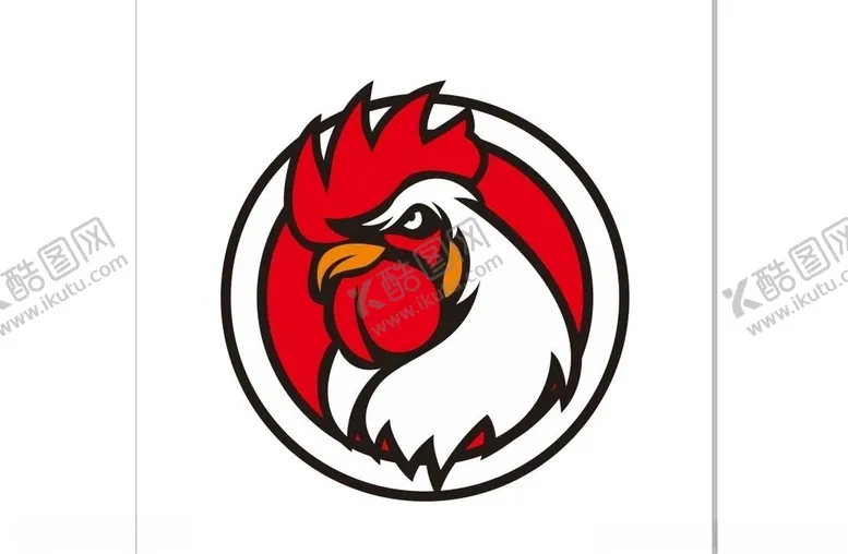 编号：23703704242230357363【酷图网】源文件下载-炸鸡logo