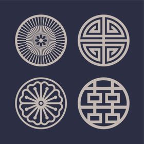 民族花纹