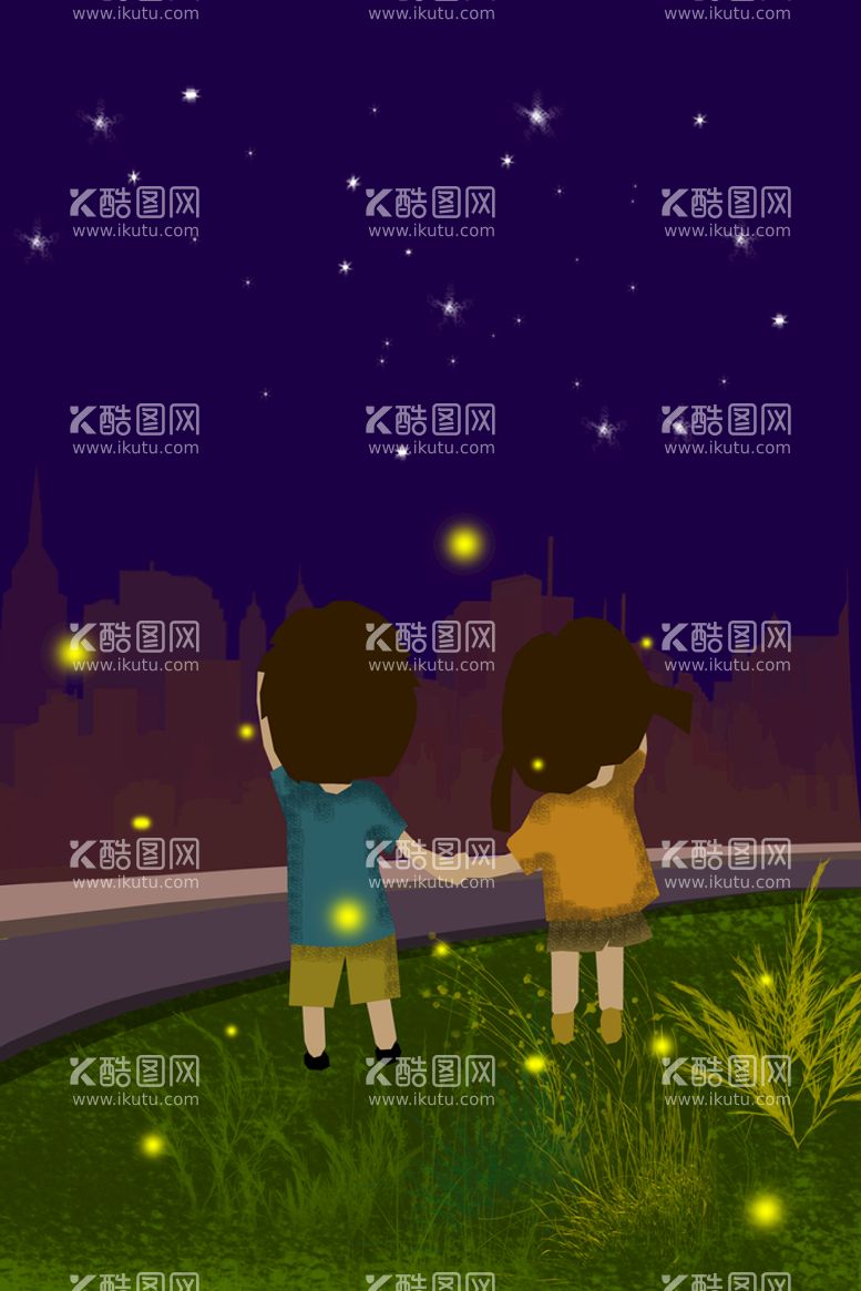 编号：38861111211406308845【酷图网】源文件下载-治愈系小清新创意星空海报设计图