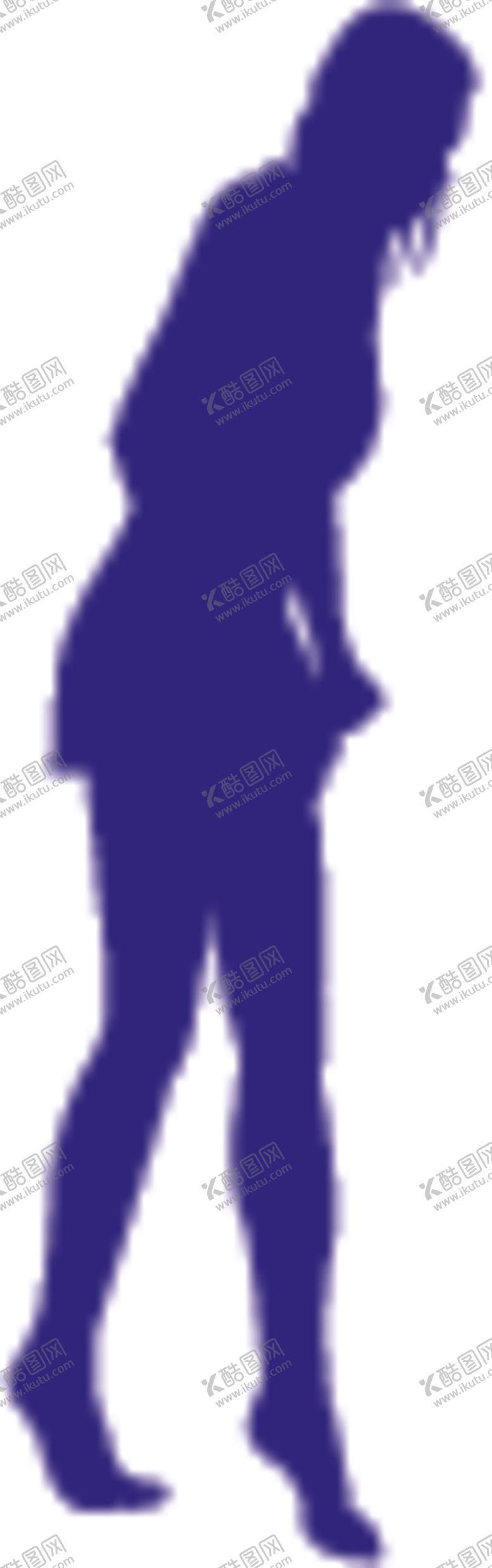 编号：22614710281139349379【酷图网】源文件下载-时尚美女剪影