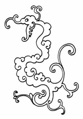 中式花边图案