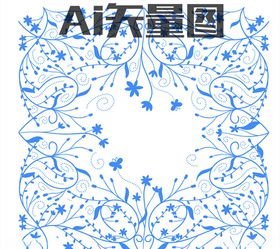 花边矢量背景图