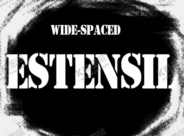 编号：68803009181812189454【酷图网】源文件下载-英文连筋体-font21003