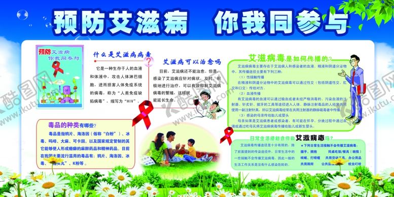 编号：72538909282307591863【酷图网】源文件下载-预防艾滋病