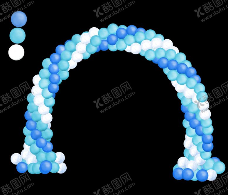 编号：60210204301901188406【酷图网】源文件下载-气球拱门