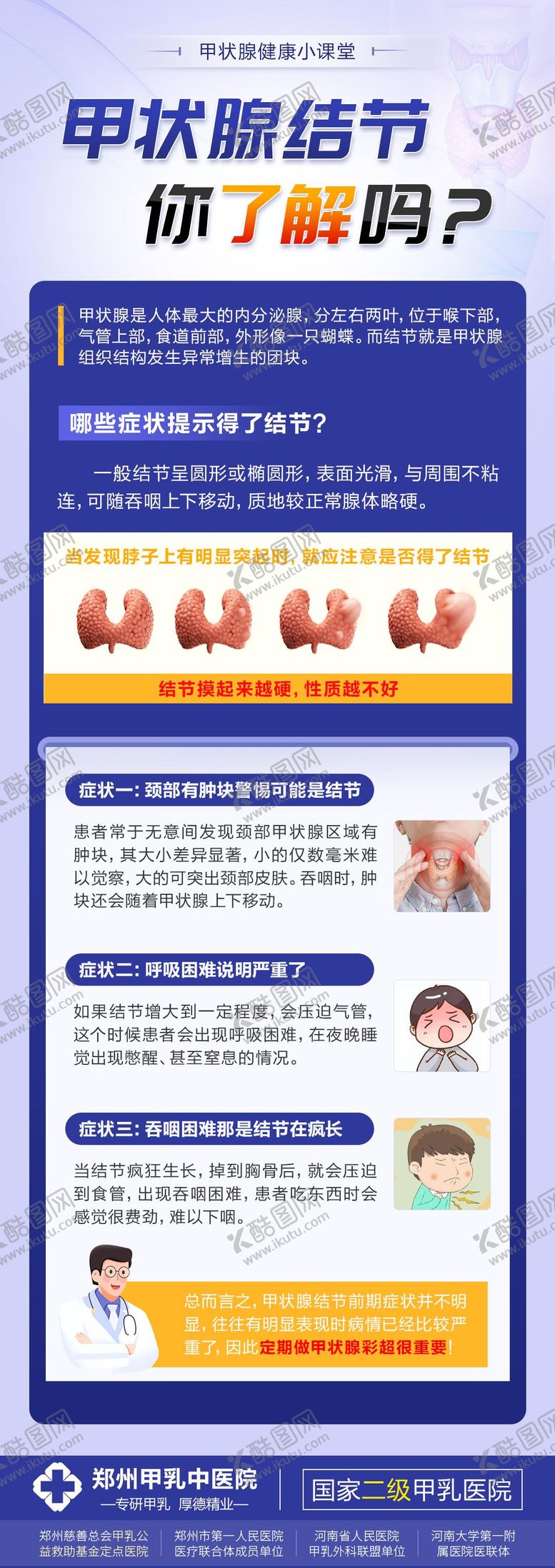 编号：53957007120940132903【酷图网】源文件下载-甲状腺结节科普