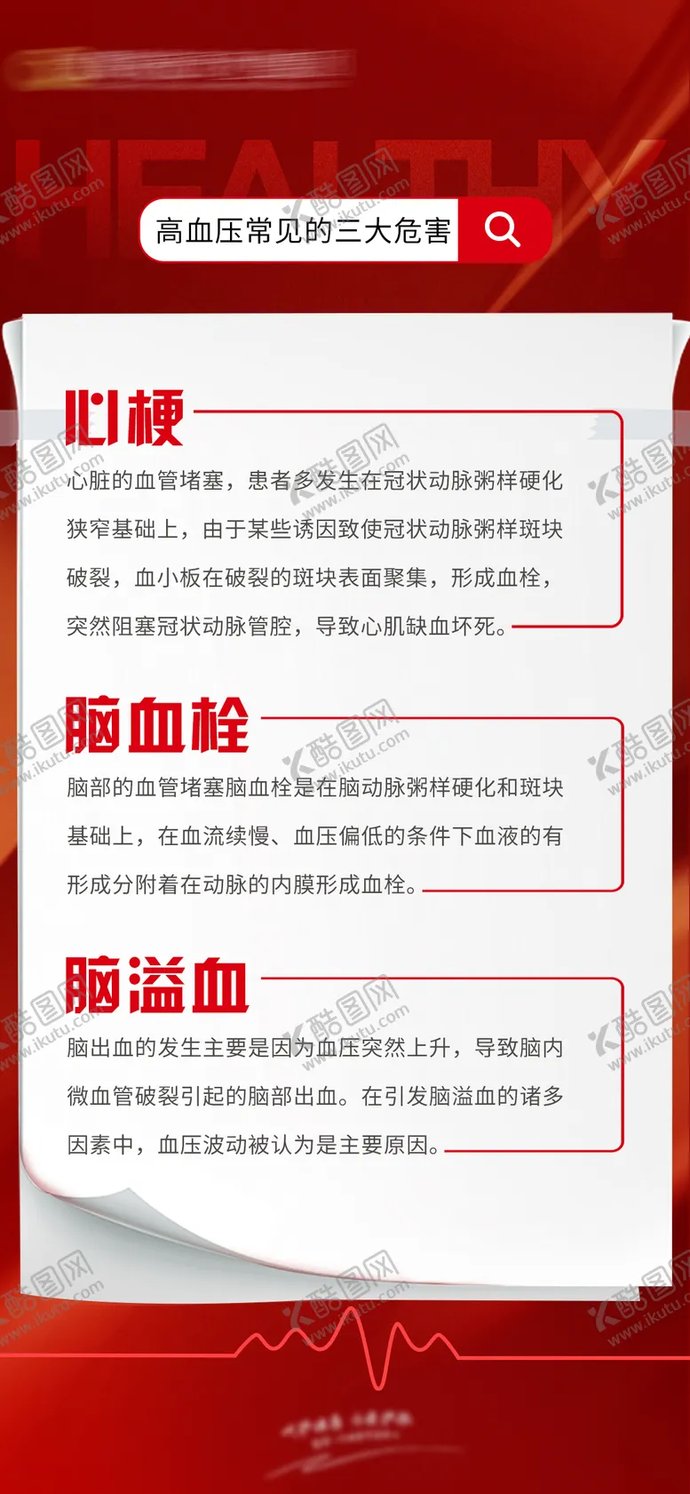 编号：37896312031759105417【酷图网】源文件下载-高血压科普海报