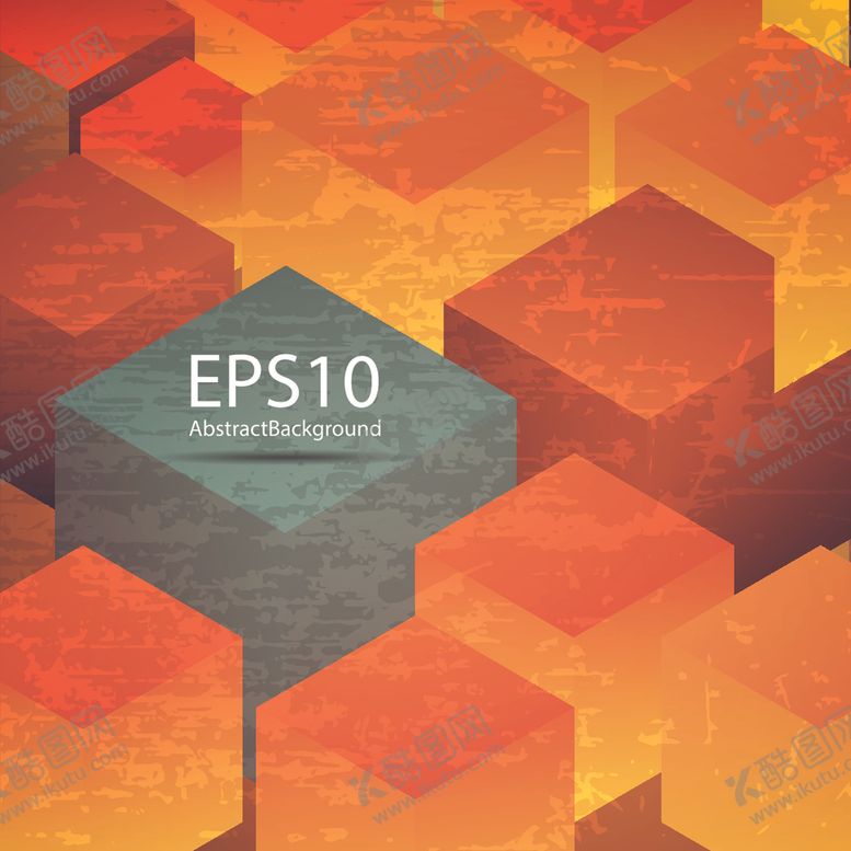 编号：32433809290329273157【酷图网】源文件下载-立方体背景