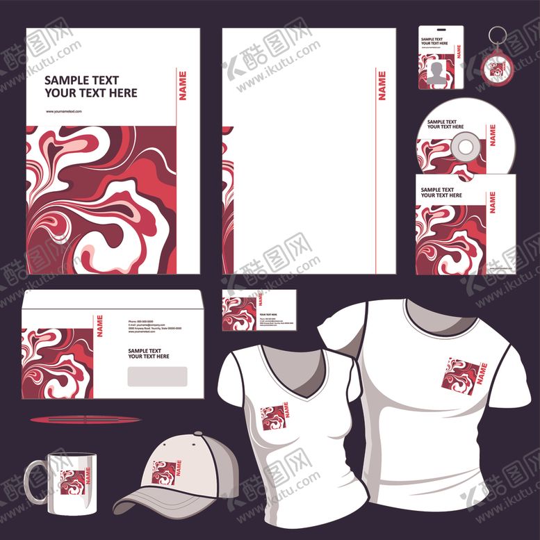 编号：45942410212059212309【酷图网】源文件下载-企业品牌视觉识别设计套装