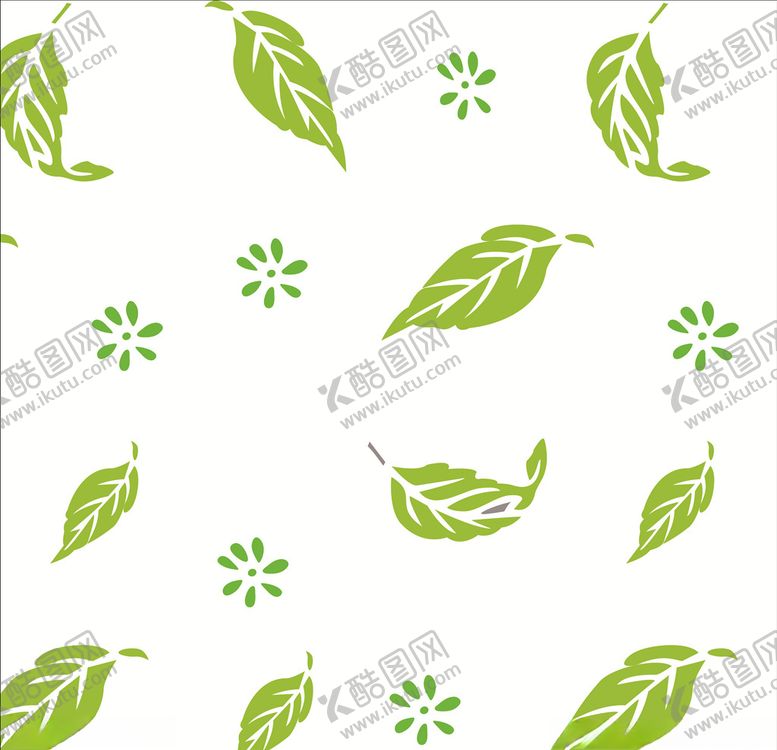 编号：72497710290233111157【酷图网】源文件下载-树叶花纹