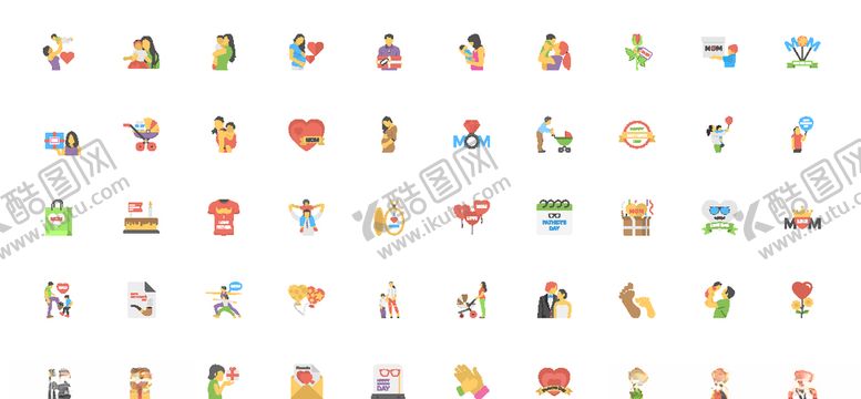 编号：43028206251500505111【酷图网】源文件下载-矢量商务办公教育精细图标