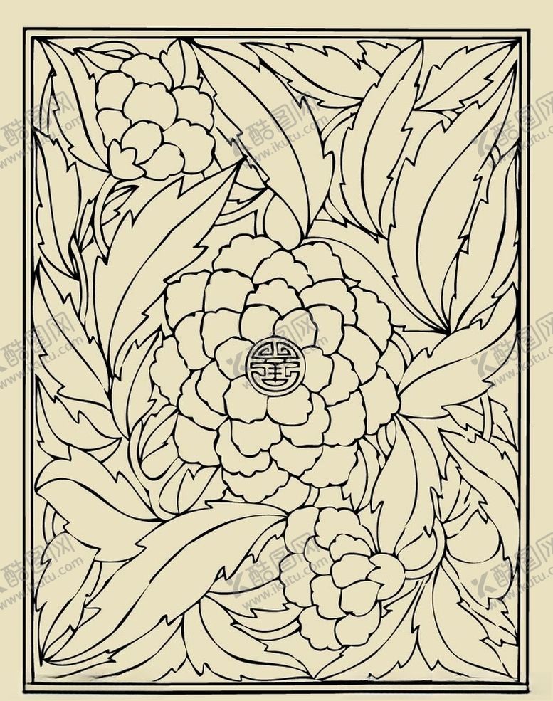 编号：91857209192022107848【酷图网】源文件下载-富贵寿考