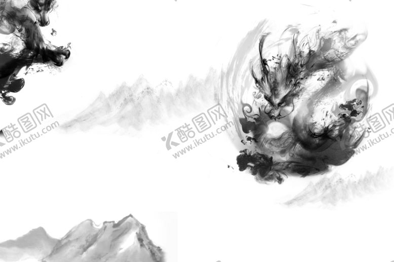 编号：77562109261522119816【酷图网】源文件下载-意境水墨山水