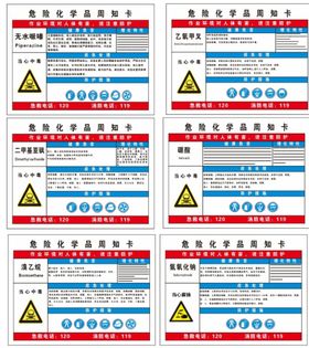 危险化学品周知卡