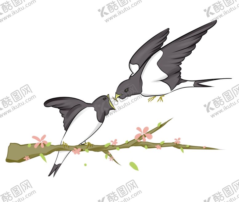 编号：41023709260755261899【酷图网】源文件下载-燕子插画