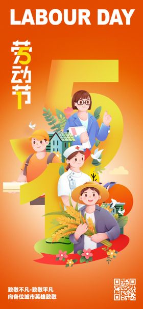 劳动节海报 创意51