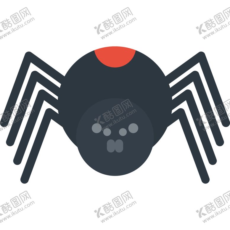 编号：31395707042138159038【酷图网】源文件下载-蜘蛛动物标志图形图标装饰素材