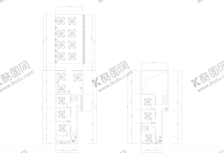 编号：30399706281314004540【酷图网】源文件下载-茶楼平面图茶楼茶馆