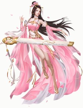 仙侠人物美女游戏cg角色设定